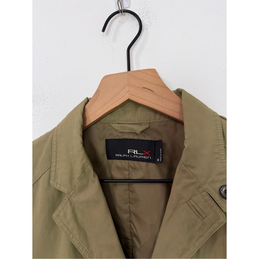 Ralph Lauren RLX Utility Field Jacket Medium Khaki Lightweight Medium - Picture 3 of 6